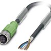 Kabel do czujników/elementów wykonawczych Phoenix Contact SAC-5P- 3,0-PUR/M12FS SH 1682948, kabel, otwarte końcówki, 1 s