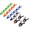 Basetech 1529585 Mini Clamp Set 22-Piece 90mm Various Sizes & Colours