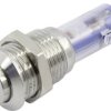 TRU COMPONENTS TC-6647600 Przycisk LAS4GQH-11/S, 12 mm, 48 V/DC, 0.50 A, 1 szt.