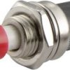 TRU COMPONENTS 1587871 Przycisk TC-R13-24A1-05-GN, 7.2 mm, 250 V/AC, 1.5 A, 1 szt.