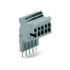 WAGO 2002-555 5-pole 5.2mm Connector Strip Grey AWG 22-12