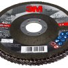 Krążek ścierny 769F Ściernica listkowa 125 mm 3M Aluminium cyrkonowe Dokładny P40 Grit 10 W paczce