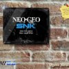 NEO-GEO branding - SNK Rustic Looking - Metal Sign