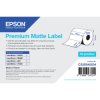 Epson C33S045534 Premium Matte Label - Die-cut Roll: 76mm x 51mm, 650 labels