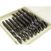 Holzmann SPSMK34 HSS Metal Twist Drill Bit Set 8-Piece MK3/MK4
