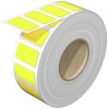 Polyester device marker, (L x W) 27 x 15 mm, yellow, roll with 450 pcs, 2005630000