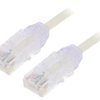 UTP28SP1M Patch cord TX6-28™,U/UTP 6 linka Cu LSZH biały 1m 28AWG
