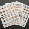 Pololu Adafruit Perma-Proto Quarter-Sized Breadboard PCB (3-Pack)