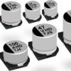 Electrolytic capacitor, 100 µF, 50 V (DC), ±20 %, SMD, Ø 10 mm, EEEHD1H101P
