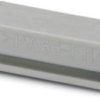 Dummy plug, rectangular, PA, (W x H x D) 5.8 x 30 x 6.6 mm, light gray, 2199650