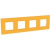 UNICA QUADRO Ramka 4 poczwórna cytrus MGU4.708.29 SCHNEIDER ELECTRIC