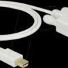 82639 Cable, Mini DP plug > VGA plug, 1.0 m