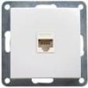 GNIAZDO RJ45 KAT5E CORNER BIAŁE
