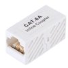Adapter RJ45 2x gniazdo kat. 6a UTP