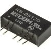 Przetwornica DC-DC, 1W, Uwe 4,5 → 5,5 V DC, Uwy ±12V dc, Iwy ±42mA, Recom