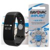 180 x baterie do aparatów słuchowych Rayovac 675 IMPLANT PRO+ + smartband CA Verve CA-2100