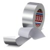 Taśma aluminiowa szerokość 50mm Taśma aluminiowa grubość folii 0.03mm Tesa wytrzymałość termiczna +160°C 8 N/cm