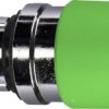 Schneider Electric ZB4BC34 ZB4BC34 Element czołowy dla przycisku resetowalny (Ø) 22 mm nieoznakowany chrom, zielony 1 sz