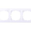 Sentia Ramka Potrójna Biała 1473-00