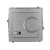 DECO Regulator temperatury z czujnikiem powietrznym srebrny metalik 7DRT-2 KARLIK