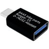 BAAS USB21 Adapter USB 2.0 USB Ports Hubs Adaptors Black Plastic