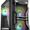 Sharkoon Sharkoon VG7-W RGB - Tower - ATX - Seitenteil mit Fenster (Acryl) Midi Tower Obudowa do komputera czarny