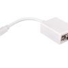 Kabel adapter miniDisplayPort 1.1a Typ miniDP/VGA, M/Ż biały 0,15m