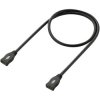 SpeaKa Professional SP-1793612 HDMI Ext. Cable 1m Black 4K UHD ARC Gold-Plated