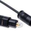 Optyczny kabel audio, złącze A: TOSlink, złącze B: TOSlink, dł.: 2.5m