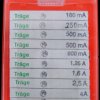 F 120950 G-fuse assortment, 5 x 20 mm, fast acting, ceramic