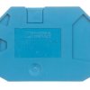 Pokrywa zamykająca niebieska D-UT 2,5/4-TWIN BU 3047142 /50szt./