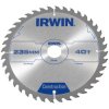 IRWIN® 1897208 Construction Circular Saw Blade 235 x 30mm x 40T ATB