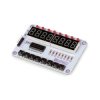 Whadda WPM461 display module: 8 displays, 8 LEDs, 8 buttons, TM1638 chip