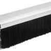 Listwa szczotkowa szerokość: 12.1mm Listwa szczotki dł: 60mm Aluminium, nylon