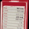 121800 Microfuse assortment 5x20mm, medium time-lag