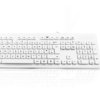 Klawiatura przewodowa, kolor: Biały, USB, QWERTY (Wielka Brytania), Ceratech