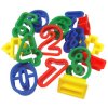 Major Brushes Plastic Dough Cutters Numbers and Symbols Pack of 15