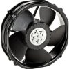 DC axial fan, 24 V, 200 x 220 x 51 mm, 940 m³/h, 66 dB, ball bearing, ebm-papst 2214 F/2 TDHHO