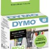 Etykiety do drukarek etykiet DYMO S0722530, 25 x 13 mm, Etykieta uniwersalna, biały