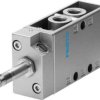 Zawór elektromagnetyczny Festo 5/2 Monostabilne G Elektryczny 10 bar 5 portowy MFH