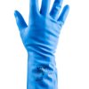 Rękawice robocze rozmiar: 8 materiał: Nitryl zerwanie: 0 ścieranie: 4 zastosowanie: Odporność na działanie substancji