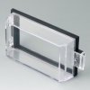 Protective cover, PC, (L x W) 96 x 48 mm, transparent, B6132533