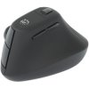 Manhattan 190336 Ergonomic Vertical Wireless Mouse (Right Handed), Black, Adjus