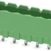 Pin header, 5 pole, pitch 5.08 mm, straight, green, 1936047
