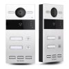 GREON IP GR-OS10-2B Panel zewnętrzny wideo natynkowy, 2-przyciskowy, czytnik RFID 125kHz/13,56MHz, PoE, 2 przekaźniki