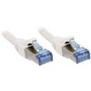 LINDY 47193 RJ45 Patch Cable Cat.6A S/FTP 1.5m White LSZH Snagless