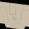 2876180000 A-series, end plate, AEP 4C 6, beige