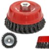 Szczotka Pleciona Tarczowa Czołowa M14 125Mm Kraftidele