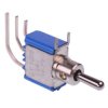 5237WWAB16 APEM (On)-Off-(On) Momentary Miniature PCB Toggle Switch SPDT 4A 30VDC