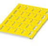 Cable Marker Karta identyfikacyjna kierowcy 1 (15X4) YE, UC-WMC 3 Phoenix Contact Montaż na zacisku